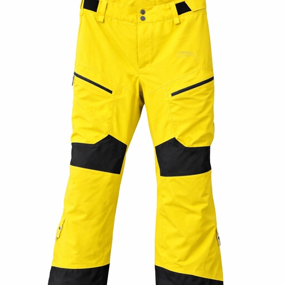 Peak Performance Yellow & Black Ski Jacket and Pants Set - Picture 5 of 10